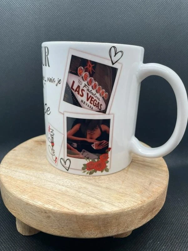 ☕ Mug en Céramique – As de Cœur 📖♥️ – photo 3